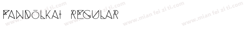 Fandolkai Regular字体转换